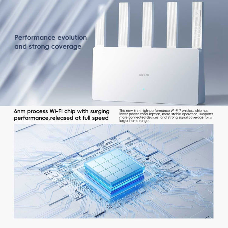 Xiaomi Router BE5000 WiFi 7 MLO 2.4GHz 5.0GHz Dual Band 2.5G Port 512MB RAM Repeater, US Plug, BE5000 Xiaomi Router BE5000 WiFi 7 MLO 2.4GHz 5.0GHz Dual Band 2.5G Port 512MB RAM Repeater, US Plug, BE5000